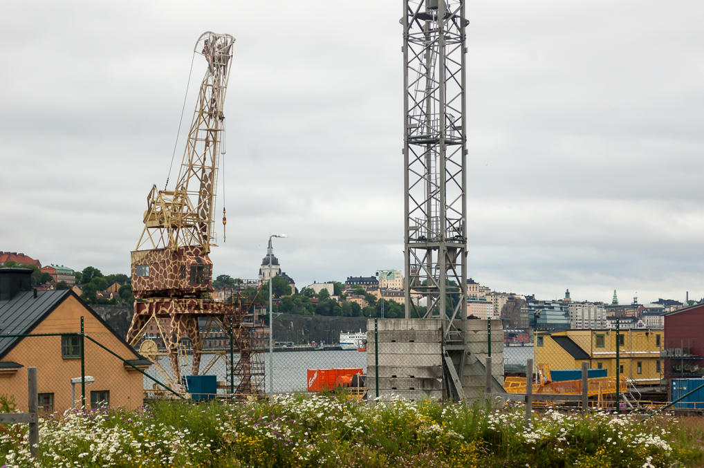 Beckholmen cranes