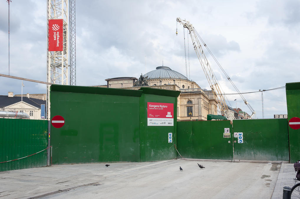 Строительство Копенгагенского метро