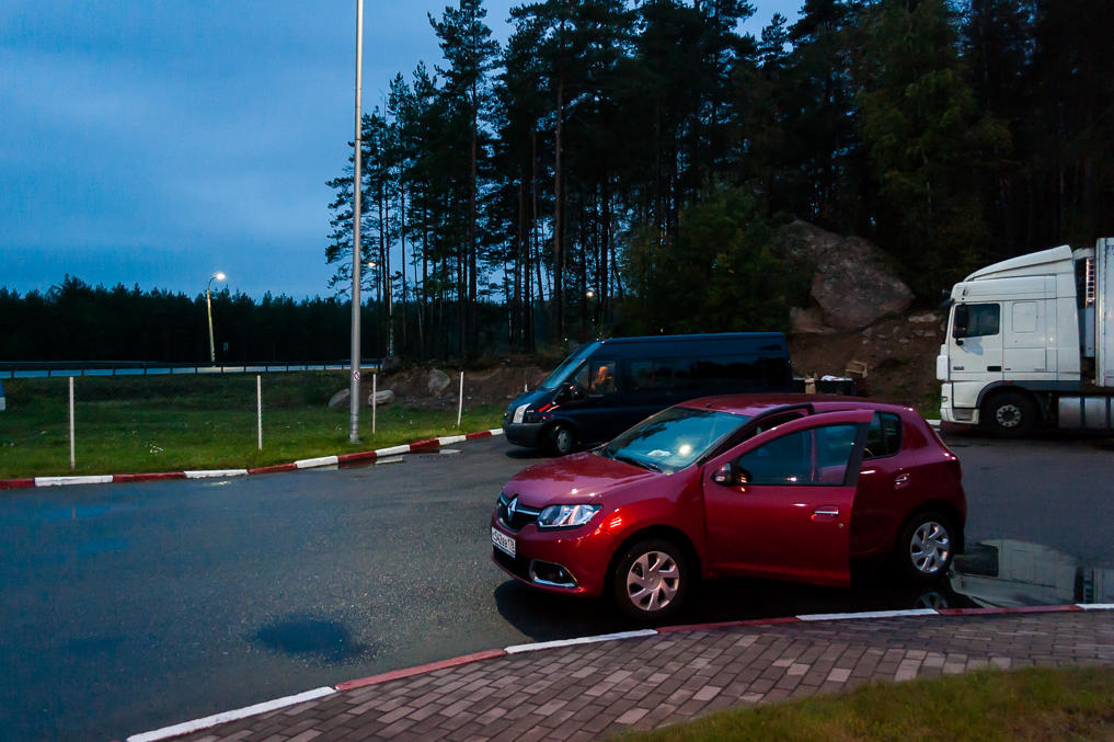 Refueling near Vyborg