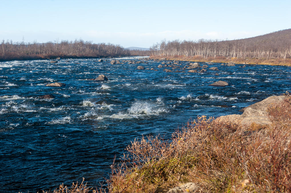 Könkämäeno rapids