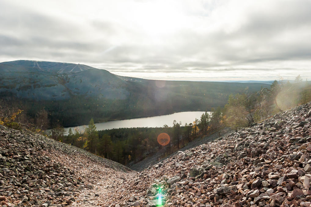 Above the treeline