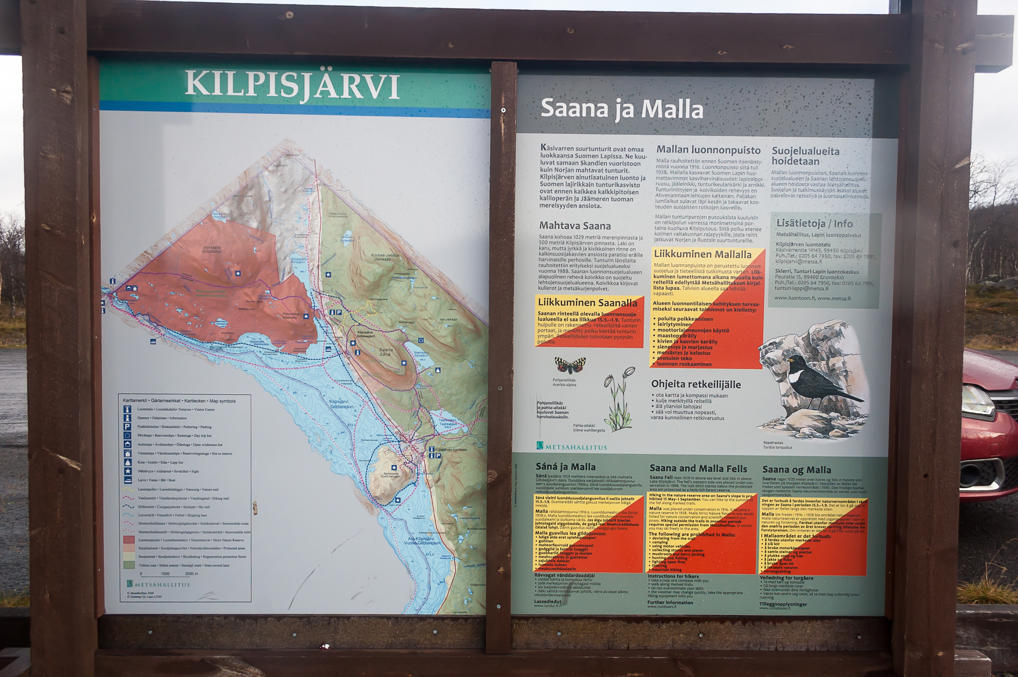 Kilpisjärvi map