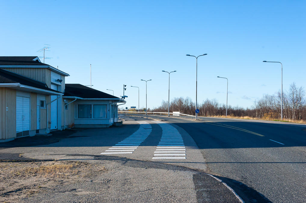 Customs building at Kaaresuvanto