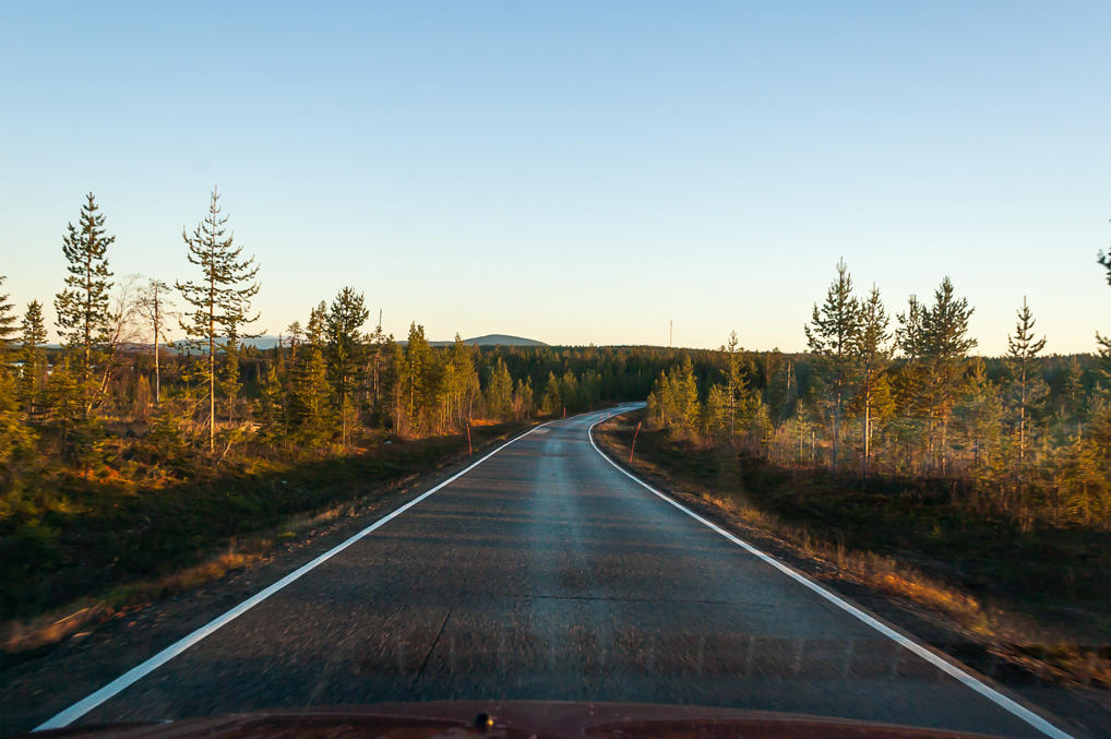 Road 940 after dawn