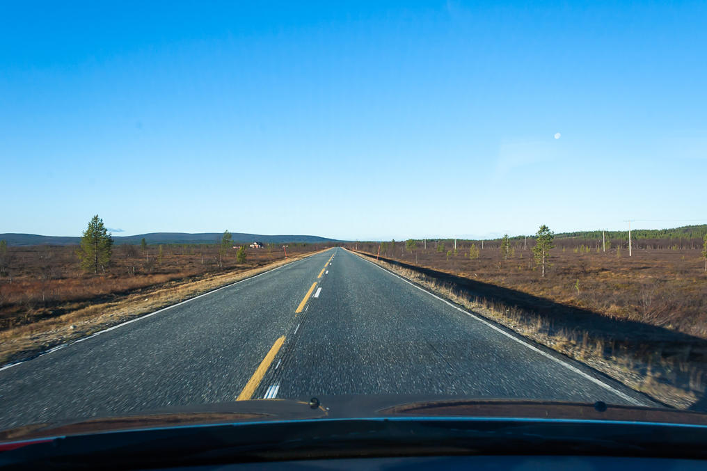 Driving through Käsivarsi