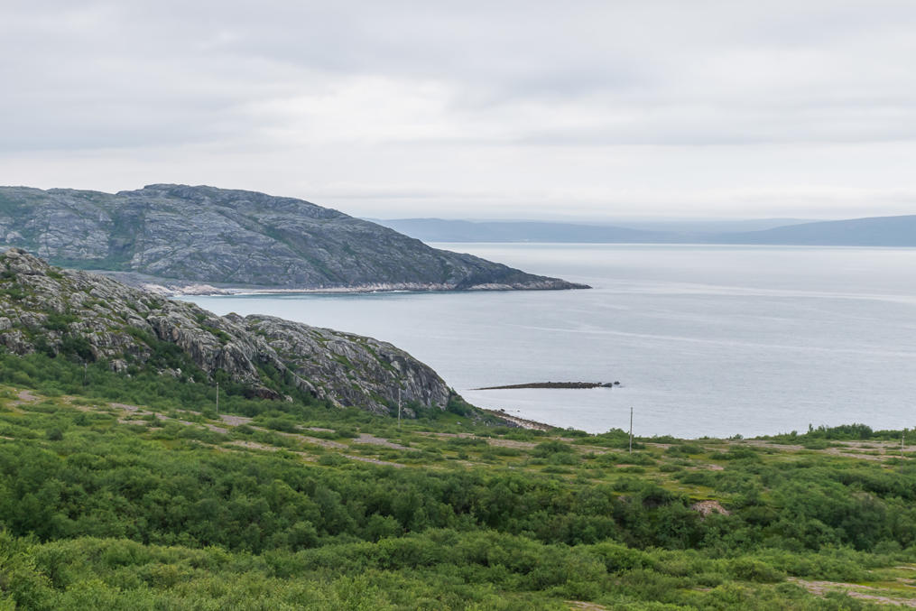 Varangerfjorden somewhere between Kirkenes and Varangerbotn