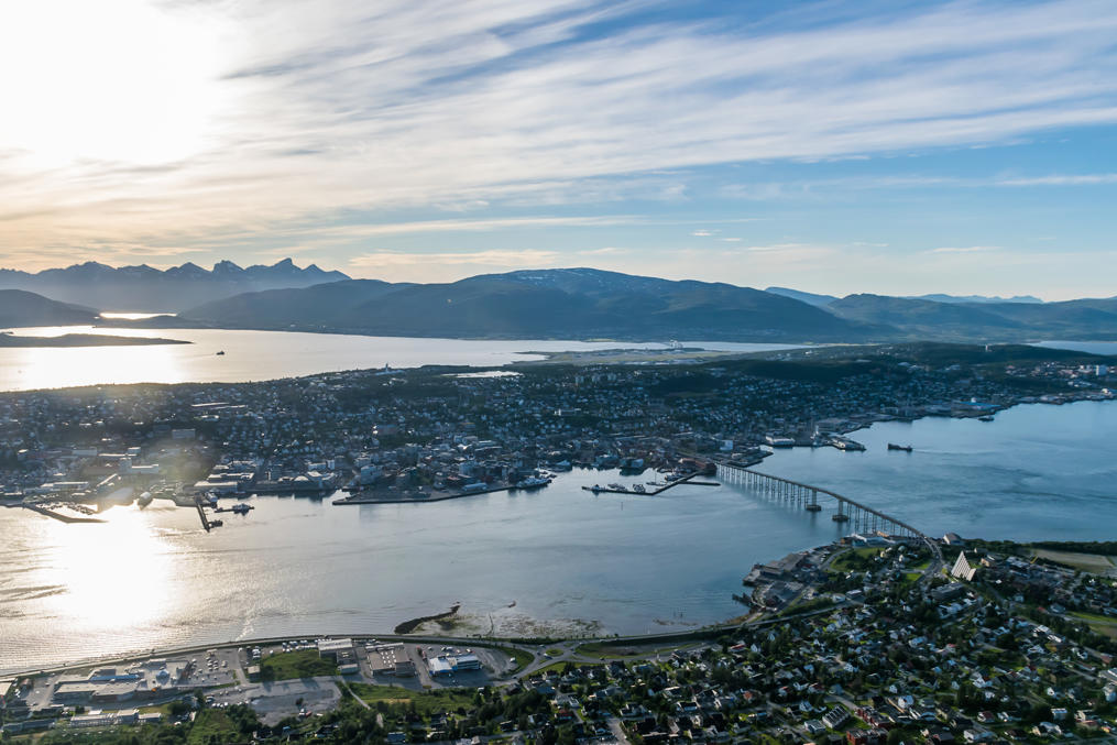 Tromsø, as seen from Storsteinen viewpoint