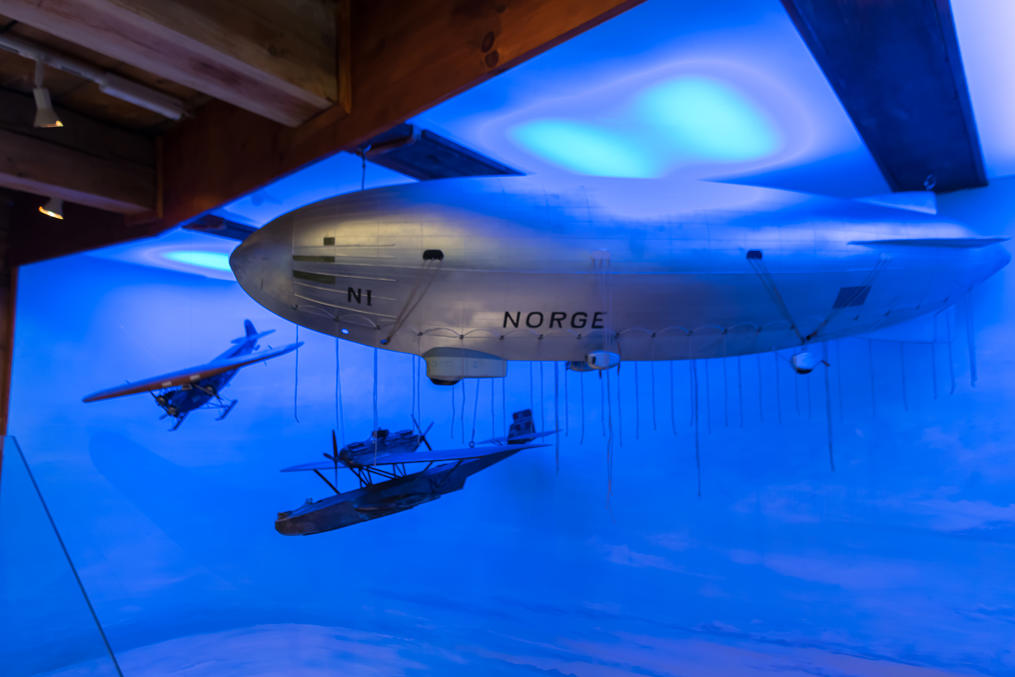 Экспозиции в Арктическом музее Тромсё