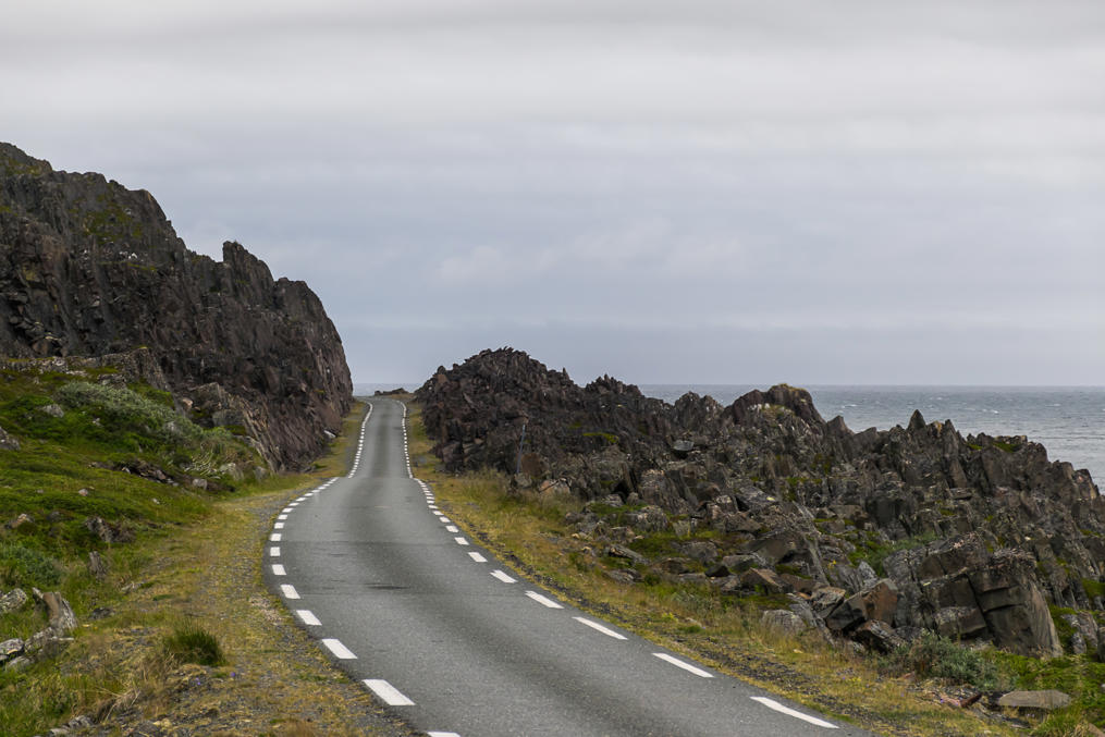 Hamningberg Road (Finnmark County Road 341), one of the Norwegian National Tourist Routes
