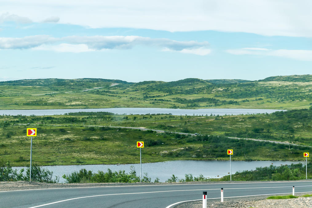 Kola Route between Murmansk and Pechenga