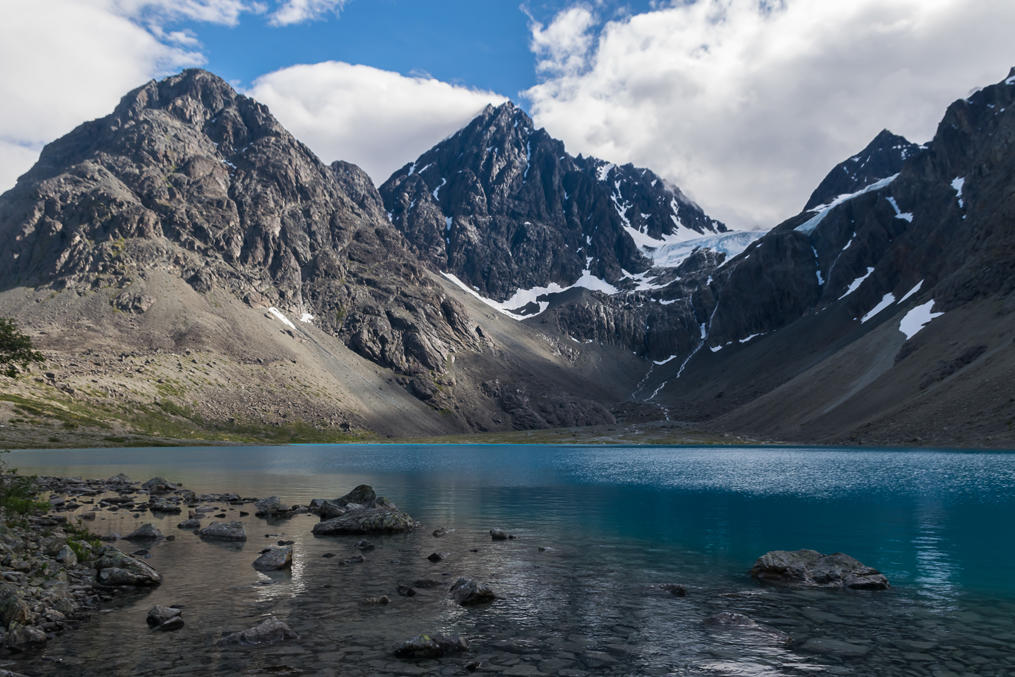 Blåvatnet Lake in the Lyngen Alps