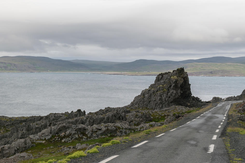 Hamningberg Road along the northern coast of Varanger Peninsula