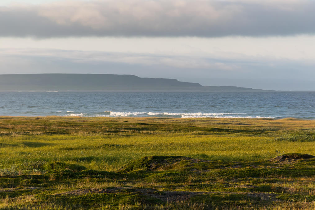 Varanger landscape closer to Varangerfjorden mouth