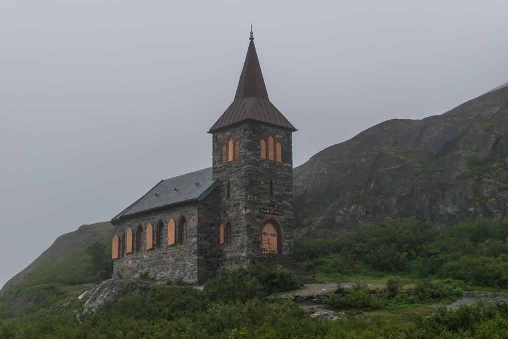 King Oscar II Chapel at Grense Jakobselv