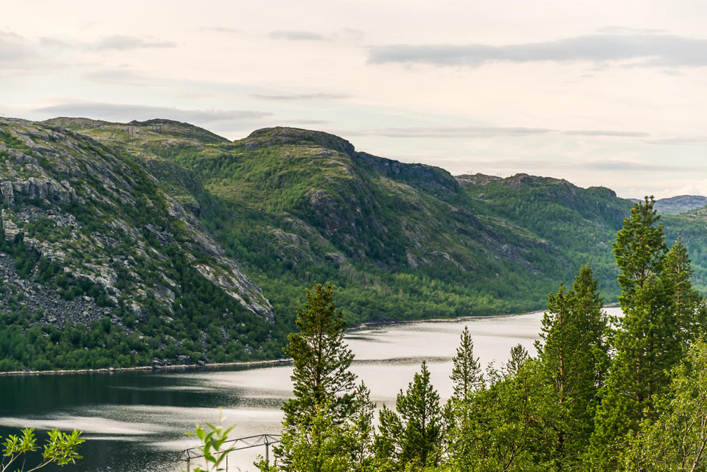 Långfjord in Pasvikdalen area