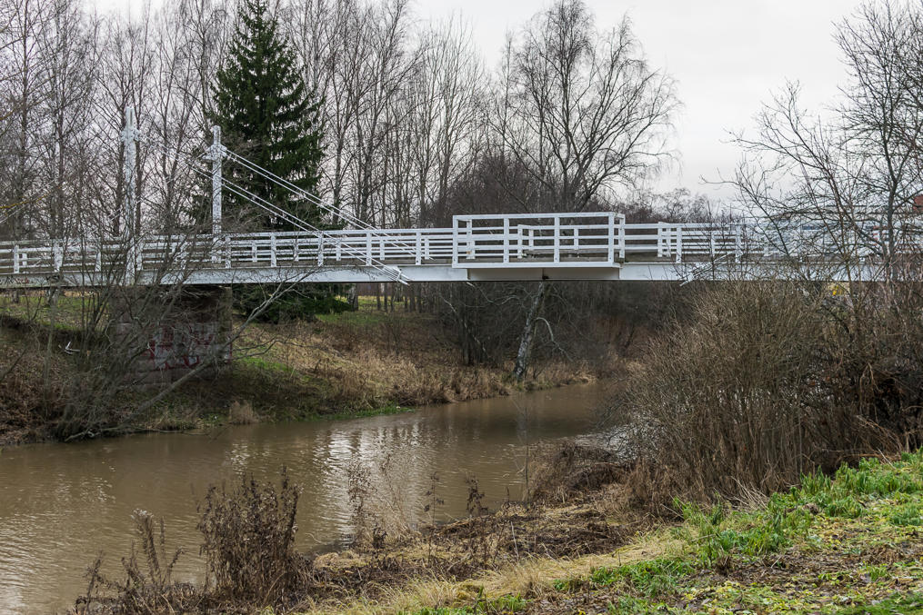 Footbridge over Keravanjoki