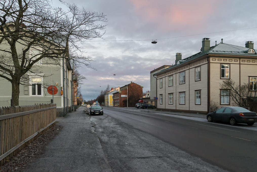 1. Улица Вёрокату, район Вёюринкаупунки (Вёросский городок, в честь села недалеко от города), примыкающий к центру