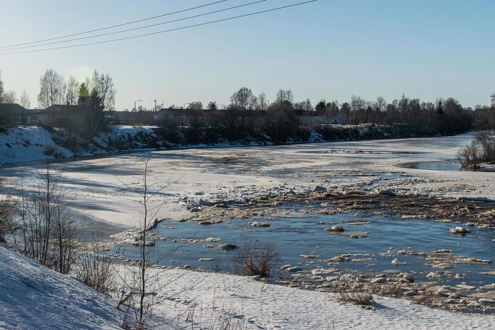 Kyrö River, near Hiirikoski (Mouse Rapids) at Tervajoki Village