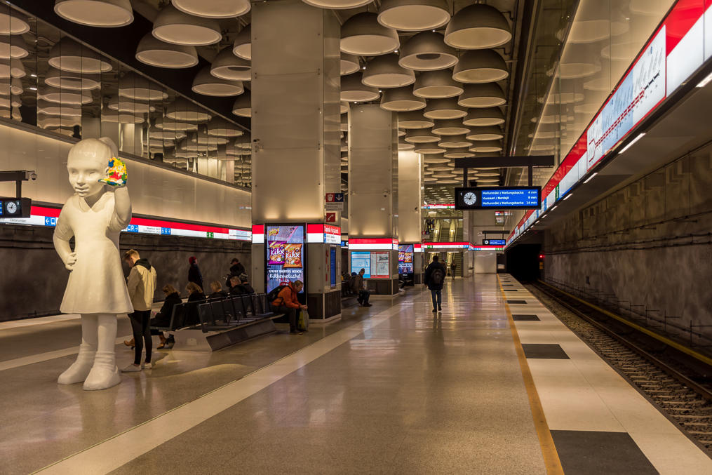 Tapiola metro station (of the western extension)