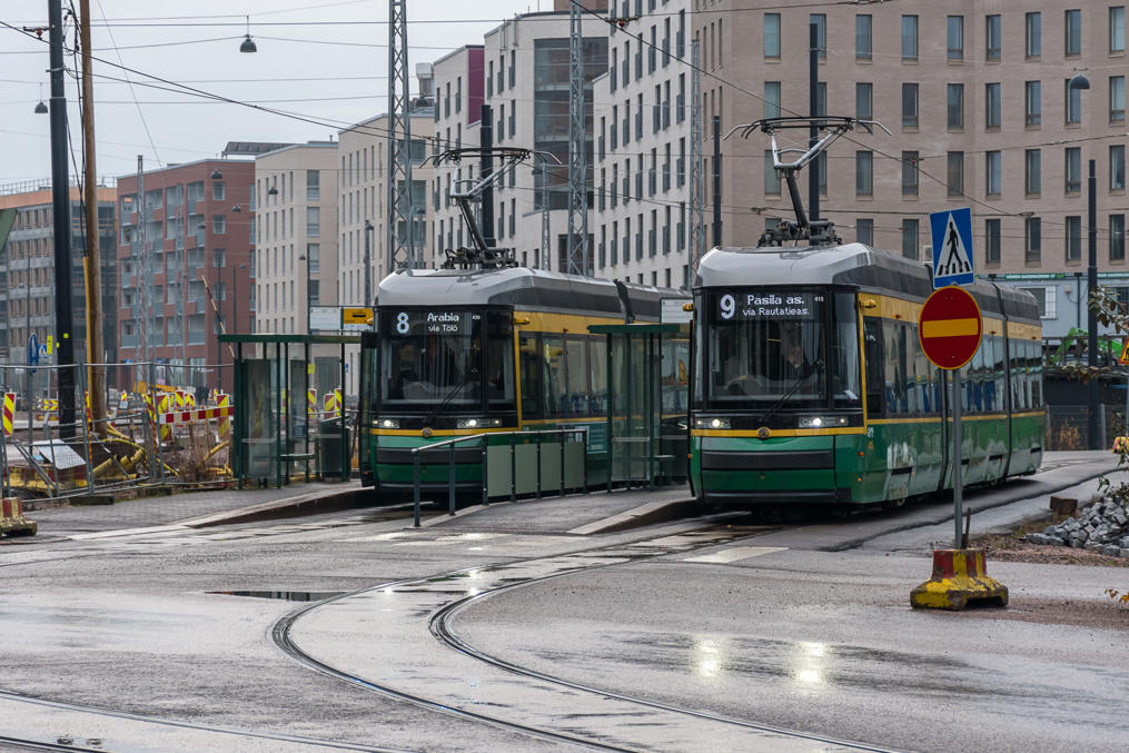 Artic trams