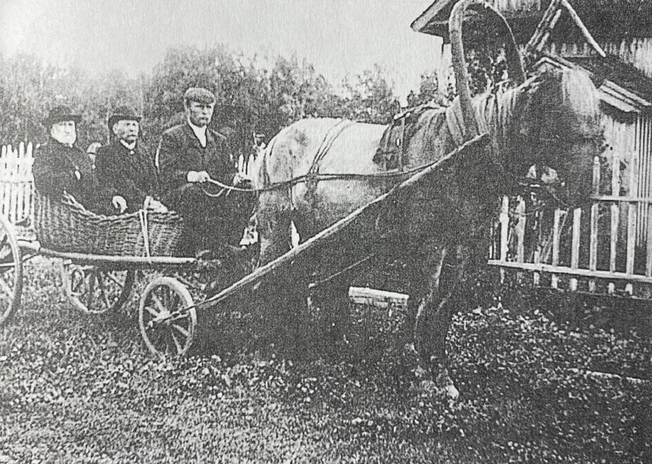Йоханнес Гранё в Рыжково в 1906