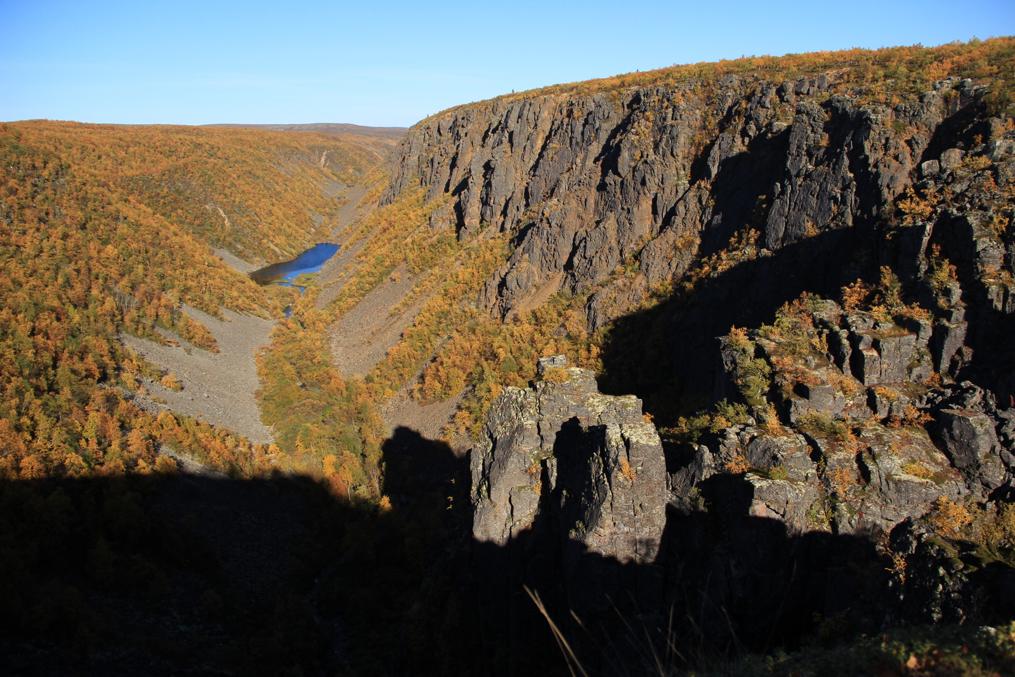 Kevo Canyon picture from Wikipedia