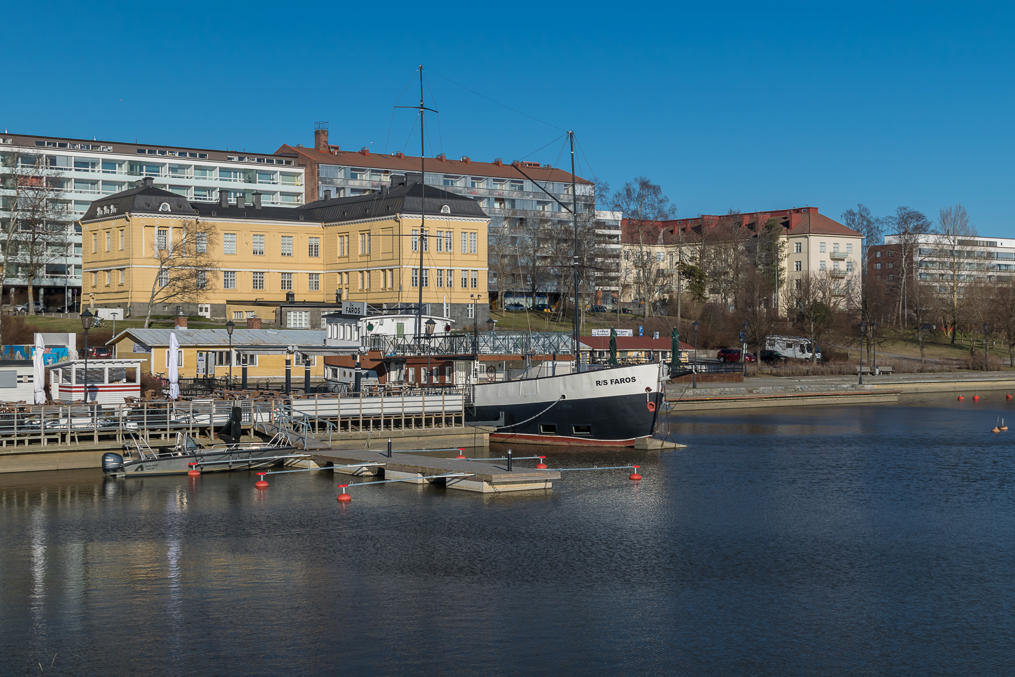 Part of the Vaasa waterfront