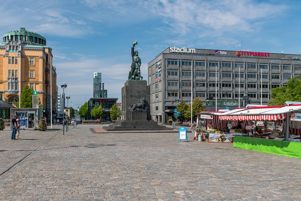 Vaasa central square (tori)